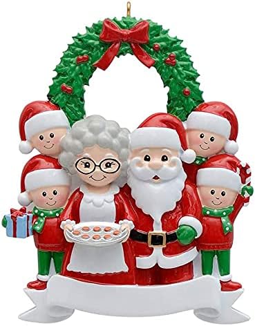 Zewuai Christmas Decoration Personalized Family Christmas Tree Decor Family 2024 Christmas Holiday Decor Clearance Pallets Sale Liquidation Gift Card Xmas Cheap Stocking Stuffers Under 8 Dollar