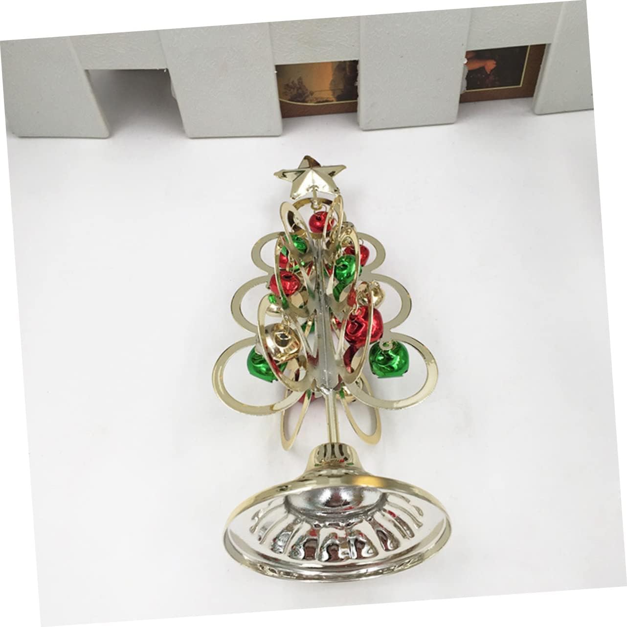 Mini Pine Tree Golden Desktop Christmas Tree Tabletop Xmas Trees Christmas Tree Table Decorations