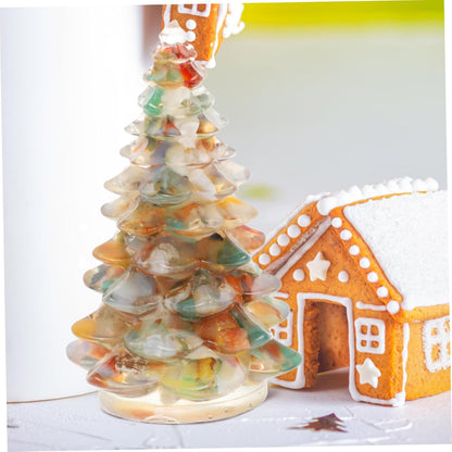 Christmas Tree Ornaments Christmas Ornaments Small Decorated Christmas Tree Mini Xmas Tree DIY Xmas Trees Tabletop Epoxy Tree Lighted Christmas Tree Small Xmas Tree Synthetic Resin