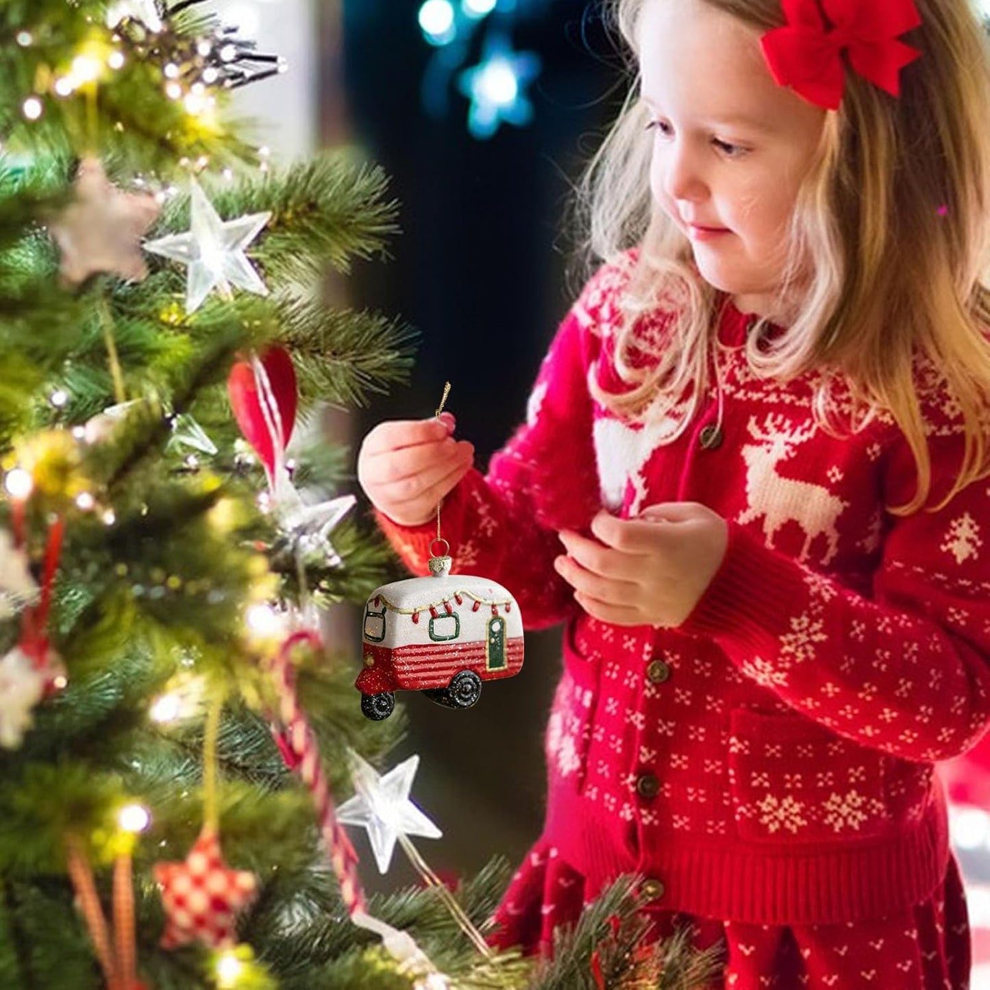 Special-Shaped Miniature Christmas Tree Tags, Car Ornaments for Christmas Tree, Farmhouse Party and Holiday