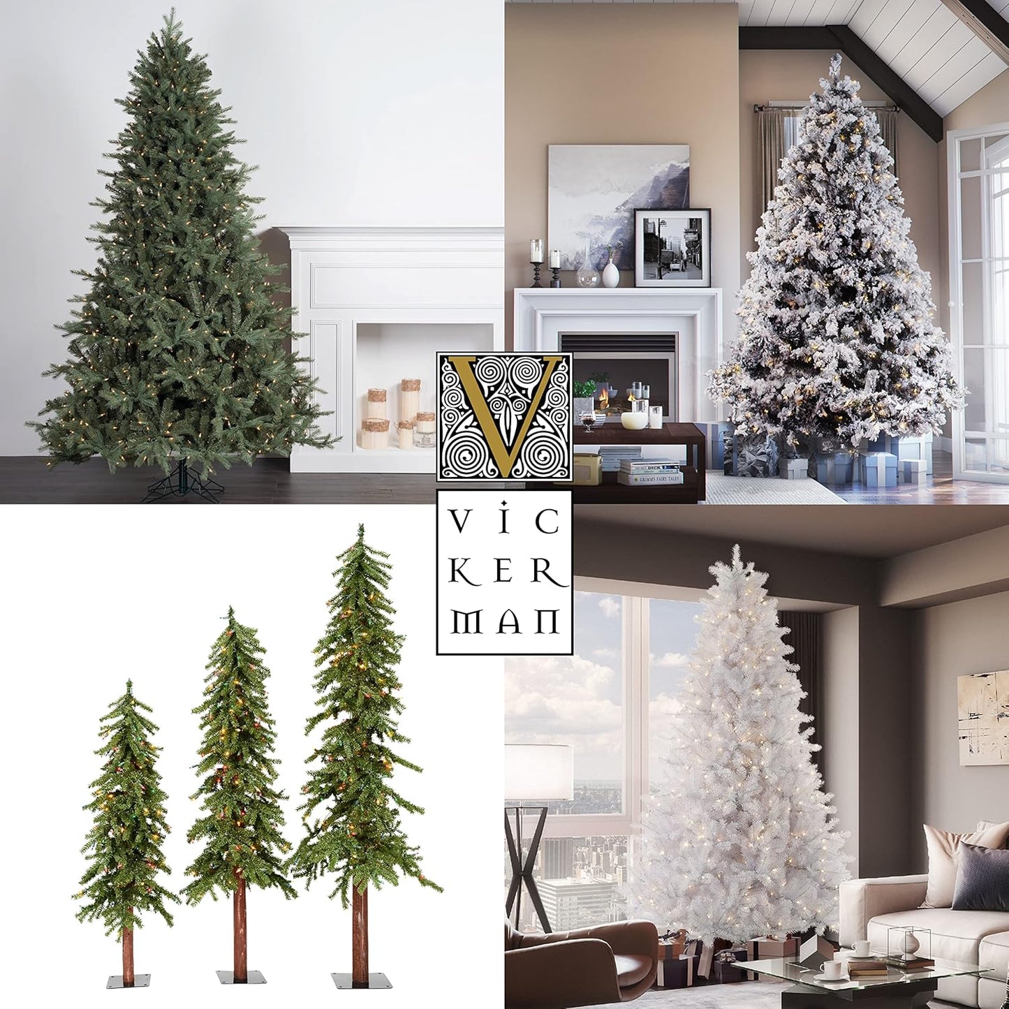 Vickerman 24" Caramel Pine Artificial Christmas Tree Unlit- Featuring 480 PVC Tips - Pine Cone Accented - Seasonal Indoor Home Decor with Decorative Burlap Base