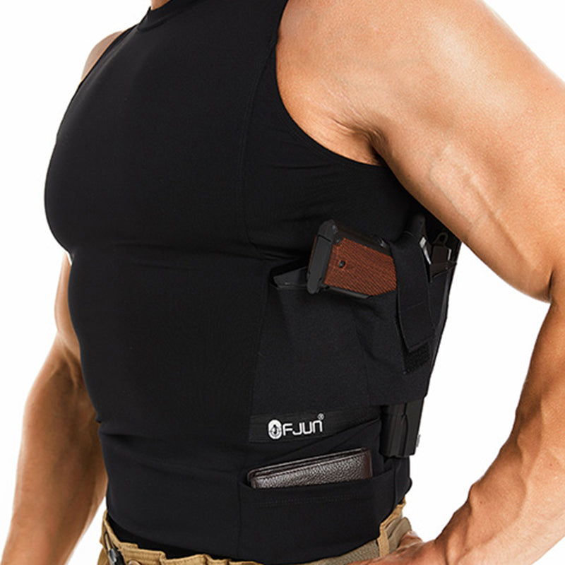 🦸Concealment pockets, One pocket on each side, Special offer Anti-Cutting Holster Shirt 👇 (Price reduction activities🔥)