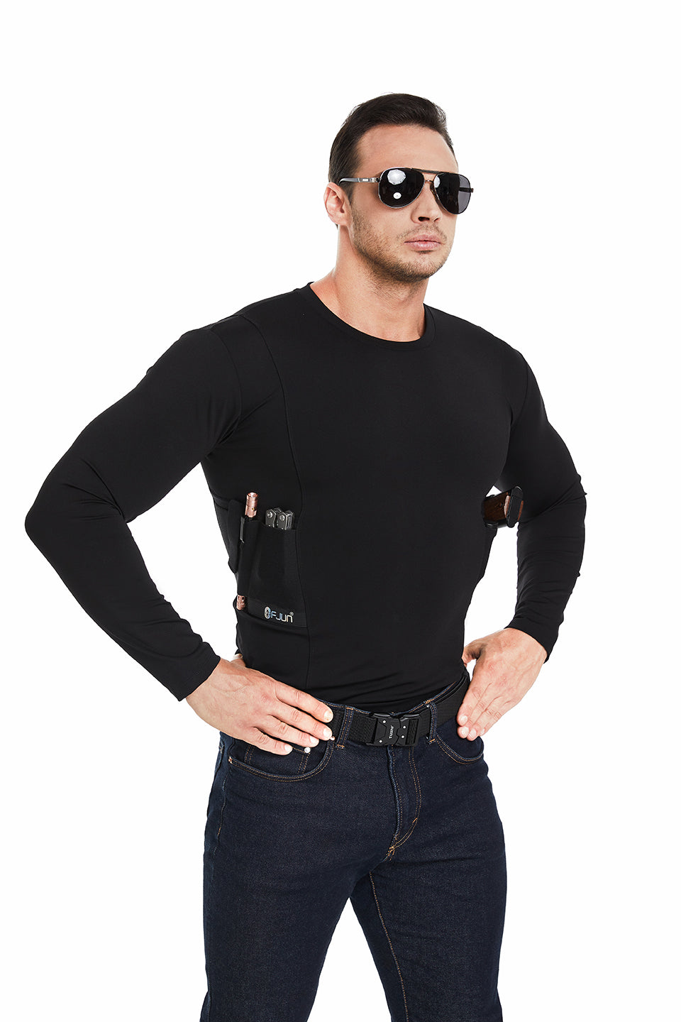 mens-crew-neck-long-sleeve-holster-shirt-4