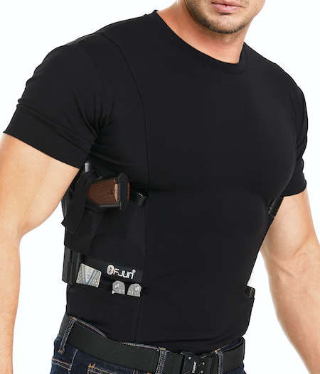 mens-crew-neck-holster-shirt-black-plus-extra-pocket-2